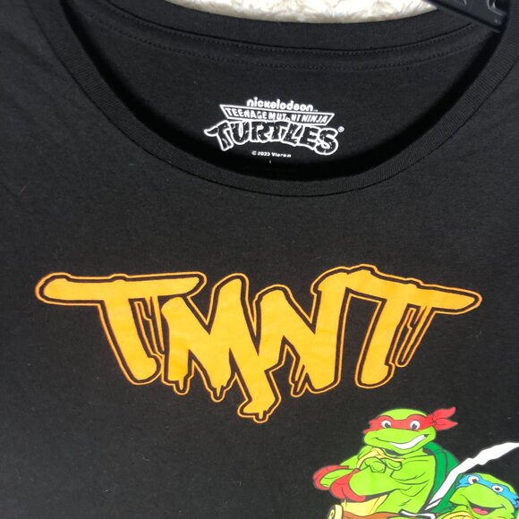 Teenage Mutant Ninja Turtles AOP Graphic Tee Shirt Size Large - Picture 3 of 4